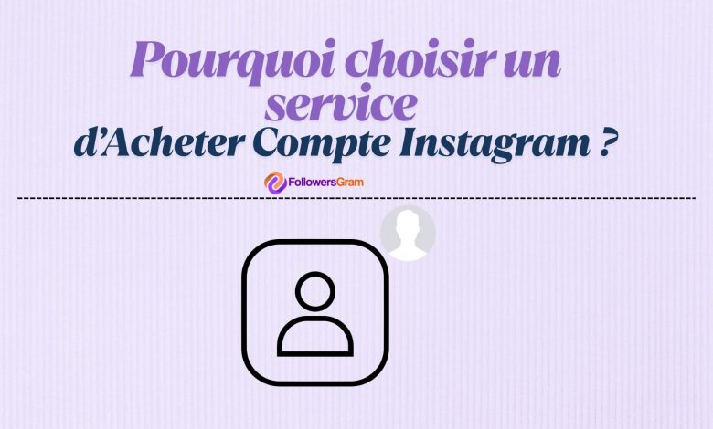 Acheter Compte Instagram