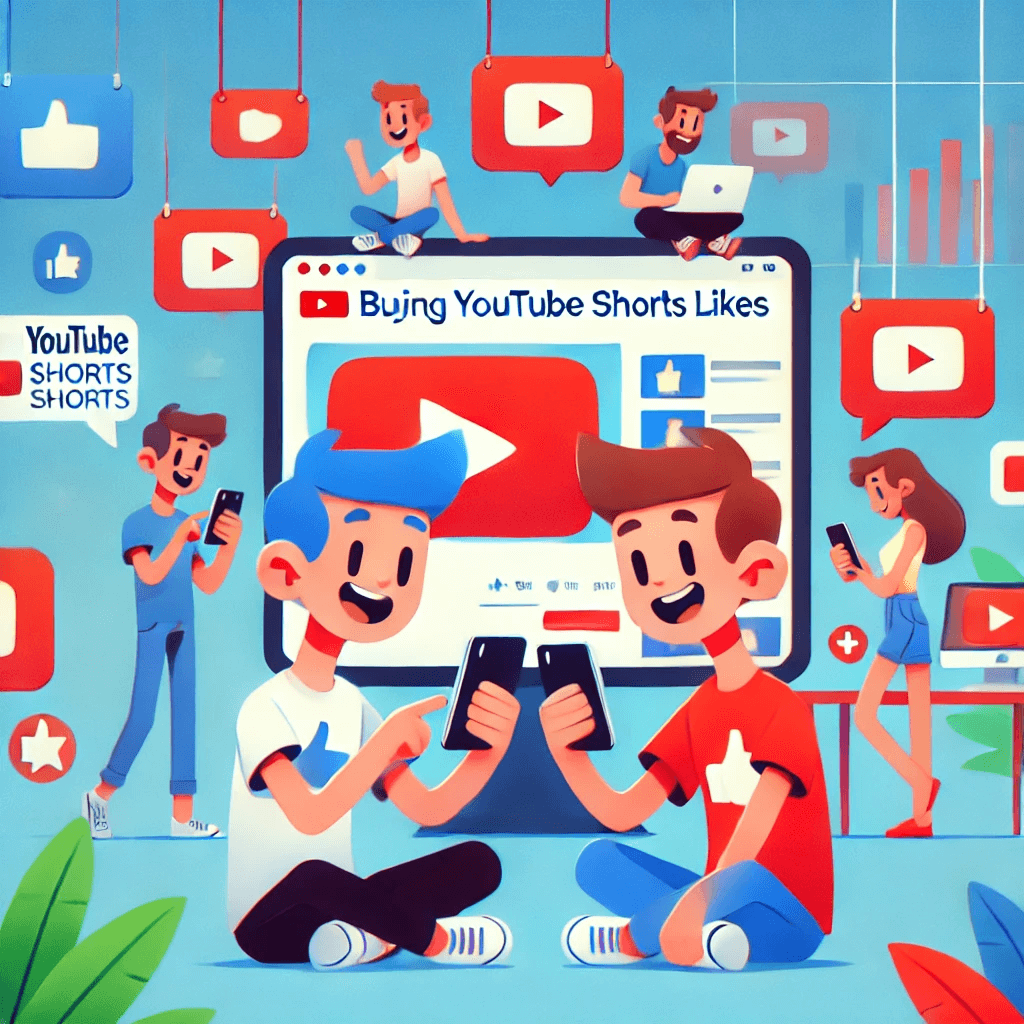 Acheter des Likes Shorts Youtube