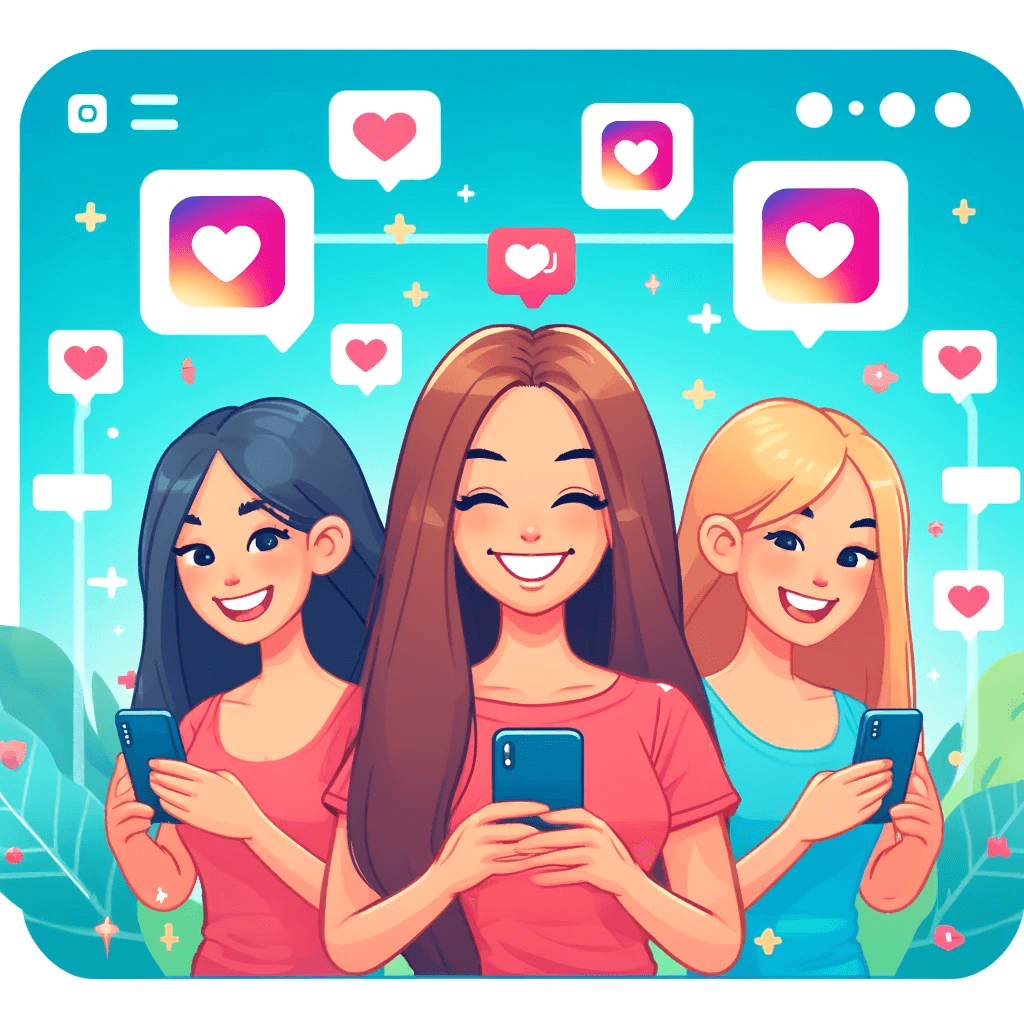 Acheter des Likes Femmes Automatiques Instagram